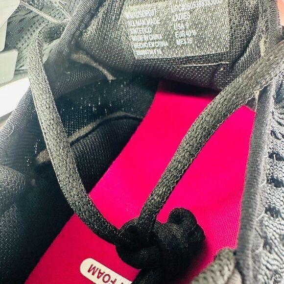 Fubu Womens Kole Memory Foam Black Adjustable Lace Up Athletic Shoes Size US 9 - Picture 12 of 12